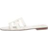 image:imageSam Edelman Womens Yaro Heeled Sandal Soft Nude LeatherBright White Patent