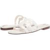 image:imageSam Edelman Womens Yaro Heeled Sandal Soft Nude LeatherBright White Patent