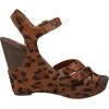 image:imageSam Edelman Womens Yaro Heeled Sandal Soft Nude LeatherBrown Leopard