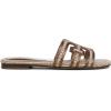 image:imageSam Edelman Womens Yaro Heeled Sandal Soft Nude LeatherCafe Sand