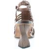 image:imageSam Edelman Womens Yaro Heeled Sandal Soft Nude LeatherDk Bourbon Leather