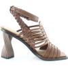 image:imageSam Edelman Womens Yaro Heeled Sandal Soft Nude LeatherDk Bourbon Leather