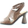 image:imageSam Edelman Womens Yaro Heeled Sandal Soft Nude LeatherDk Bourbon Leather