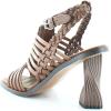 image:imageSam Edelman Womens Yaro Heeled Sandal Soft Nude LeatherDk Bourbon Leather