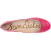 image:imageSam Edelman Womens Yaro Heeled Sandal Soft Nude LeatherHot Fuchsia