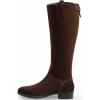 image:imageSam Edelman Womens Yaro Heeled Sandal Soft Nude LeatherMustang Brown Suede