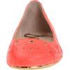 image:imageSam Edelman Womens Yaro Heeled Sandal Soft Nude LeatherNeon Coral