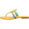 image:imageSam Edelman Womens Yaro Heeled Sandal Soft Nude LeatherYellow Multi Yarn