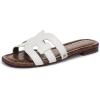 Bright White Leather