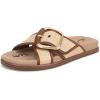 image:imageSam Edelman Womens Darla SlidesBleached BeechwoodRich Cognac