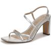 image:imageSam Edelman Womens Elissa Heeled SandalsSoft Silver
