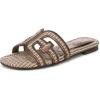 image:imageSam Edelman Womens Yaro Heeled Sandal Soft Nude LeatherCafe Sand