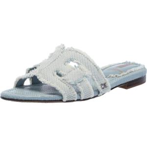 image:imageSam Edelman Womens Bay Flat SandalRobin Egg Blue Fray