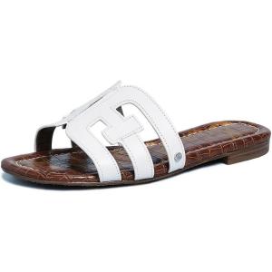 image:imageSam Edelman Womens Bay Flat SandalWhite
