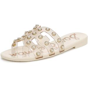 image:imageSam Edelman Womens Bay Jelly SlidesTransparent Ivory
