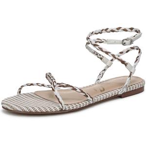image:imageSam Edelman Womens Ellina Braided SandalsIvory Taupe Multi