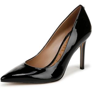 image:imageSam Edelman Womens Hazel Pointed Toe PumpBlack Patent Leather