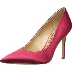 image:imageSam Edelman Womens Hazel Pointed Toe PumpHavana Red Satin