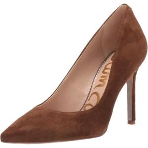 image:imageSam Edelman Womens Hazel Pointed Toe PumpHazelnut Suede