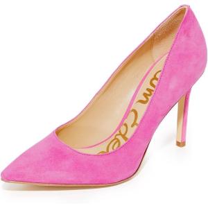 image:imageSam Edelman Womens Hazel Pointed Toe PumpHot Pink Suede