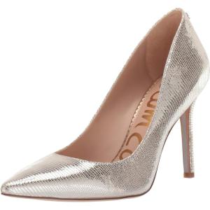 image:imageSam Edelman Womens Hazel Pointed Toe PumpMolten Gold New Glamour Lizard Print Leather