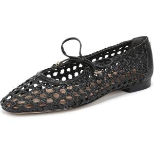 image:imageSam Edelman Womens Marcie Woven Mary Jane FlatsBlack