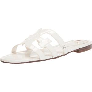 image:imageSam Edelman Womens Yaro Heeled Sandal Soft Nude LeatherBright White Patent