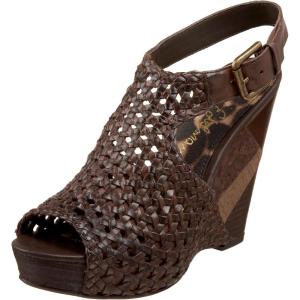 image:imageSam Edelman Womens Yaro Heeled Sandal Soft Nude LeatherDark Brown