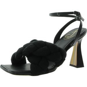 image:imageSam Edelman Womens Yaro Heeled Sandal Soft Nude LeatherDark Chocolate Leather