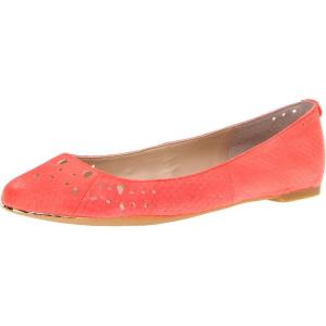 image:imageSam Edelman Womens Yaro Heeled Sandal Soft Nude LeatherNeon Coral