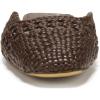 image:imageSam Edelman Womens Nola Woven SlidesDark Brown