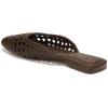 image:imageSam Edelman Womens Nola Woven SlidesDark Brown