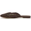 image:imageSam Edelman Womens Nola Woven SlidesDark Brown