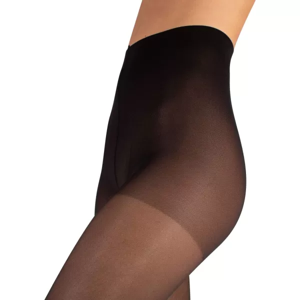 1521 mmHg GRADUATED COMPRESSION PANTYHOSE  140 DEN  S M L XL XXL  ITALIAN HOSIERY Black