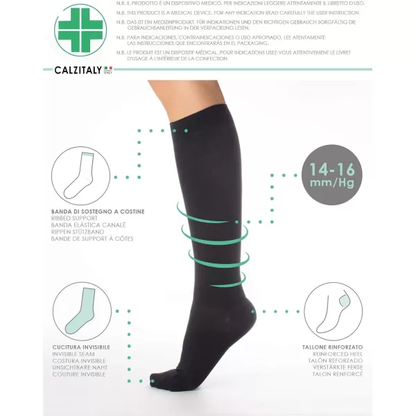 3 PAIRS TRAVEL SOCKS  FIRM SUPPORT KNEE HIGH SOCKS  COMPRESSION SOCKS  FACTOR 10  100 DEN  BLACK  ITALIAN HOSIERY  USA 7510  EU 3942 Black3 PAIRS TRAVEL SOCKS  FIRM SUPPORT KNEE HIGH SOCKS  COMPRESSION SOCKS  FACTOR 10  100 DEN  BLACK  ITALIAN HOSIERY  USA 7510  EU 3942 Black