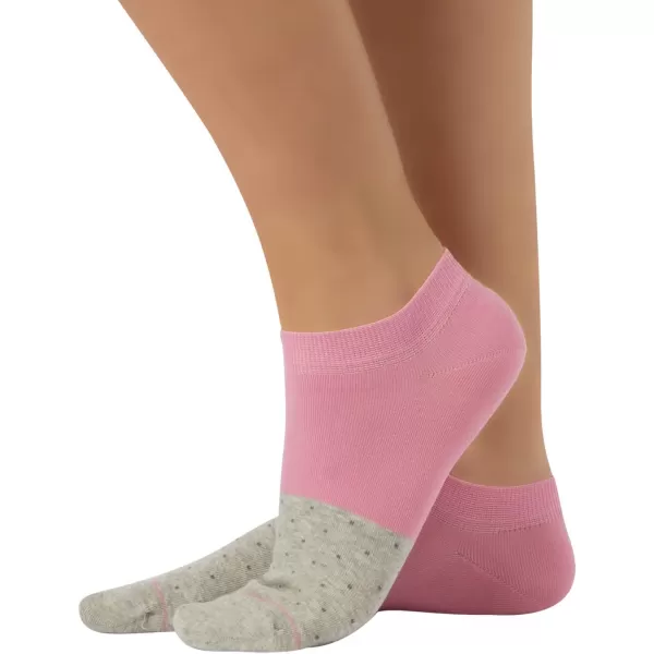 CALZITALY  3 Pairs Women Colour Cotton Socks with Polka Dots  Blue Yellow Pink  One Size 595  Made in ItalyCALZITALY  3 Pairs Women Colour Cotton Socks with Polka Dots  Blue Yellow Pink  One Size 595  Made in Italy