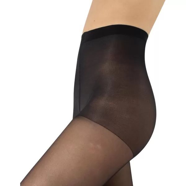 CALZITALY  Support Medium Compression 8 mmHg Sheer Pantyhose  Black Skin Natural Tan  S M L XL  20 DEN CALZITALY  Support Medium Compression 8 mmHg Sheer Pantyhose  Black Skin Natural Tan  S M L XL  20 DEN 