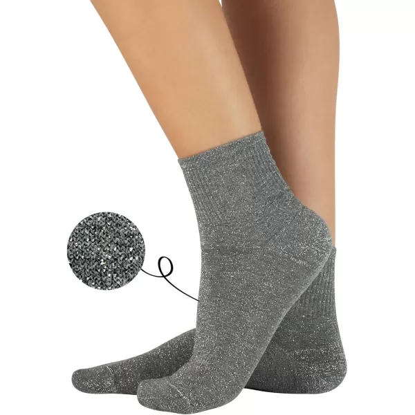 CALZITALY 3 PAIRS Cotton Socks Shiny Socks Made In ItalyCALZITALY 3 PAIRS Cotton Socks Shiny Socks Made In Italy
