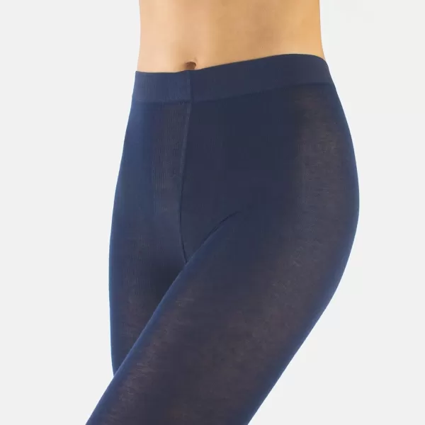 CALZITALY Cashmere Wool Tights  Fleece Lined Warm Pantyhose for Women S M L XL XXL 3XL 4XL 150 DENBlue