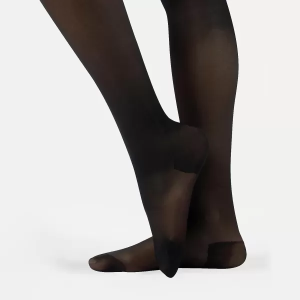 CALZITALY Firm Support Pantyhose Factor 10  S M L XL  Black Blue Skin  70 DEN  Made in ItalyBlack