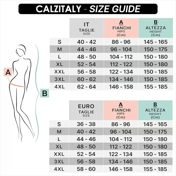 CALZITALY Opaque Colour tights Thick tights Microfiber 3D Pantyhose 80 DEN  S M L XL XXL 3XL 4XL  Italian HosieryBlue Jeans