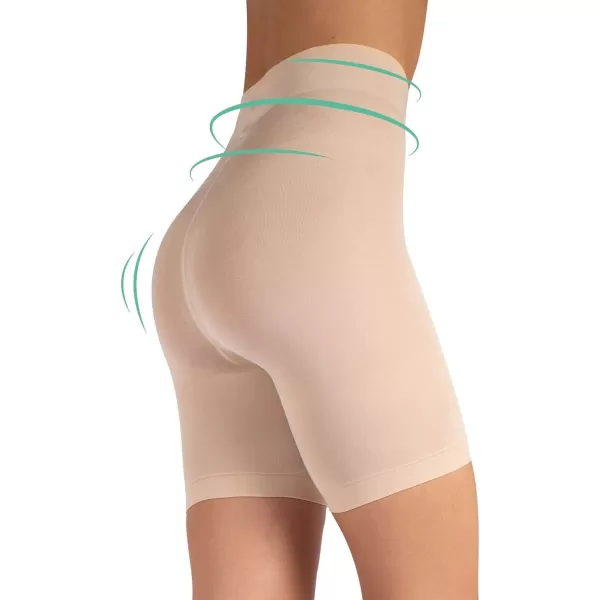 Shapewear  Thigh Slimmer  HIGH Waist Slimming Shorts  S M L XL  Black Skin  120 DEN  Italian Underwear Shapewear  Thigh Slimmer  HIGH Waist Slimming Shorts  S M L XL  Black Skin  120 DEN  Italian Underwear 