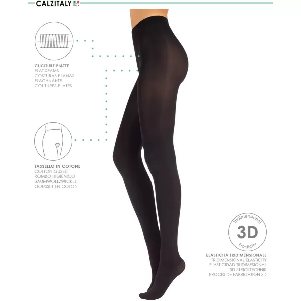 WINTER TIGHTS  THICK OPAQUE TIGHTS  MICROFIBER 3D PANTYHOSE  200 DEN  BLACK  SM LXL  MADE IN ITALY WINTER TIGHTS  THICK OPAQUE TIGHTS  MICROFIBER 3D PANTYHOSE  200 DEN  BLACK  SM LXL  MADE IN ITALY 