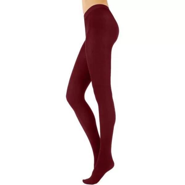 CALZITALY Cashmere Wool Tights  Fleece Lined Warm Pantyhose for Women S M L XL XXL 3XL 4XL 150 DENWine