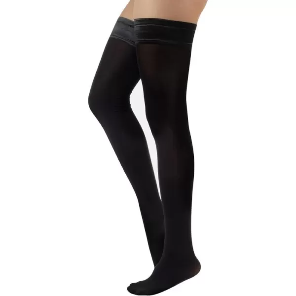 CALZITALY Opaque Thigh High Pantyhose S ML LXL XXL XXXL XXXXLBlack