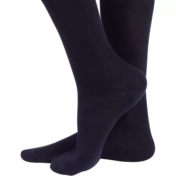 1521 mmHg COTTON COMPRESSION SOCKS  FLIGHT TRAVEL SOCKS  BLUE GREY BLACK  S M L XL XXL  ITALIAN SOCKS Blue