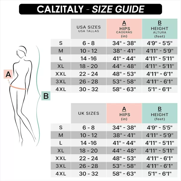 CALZITALY  Cashmere Wool Tights  Fleece Lined Warm Pantyhose for Women 150 DENBlack