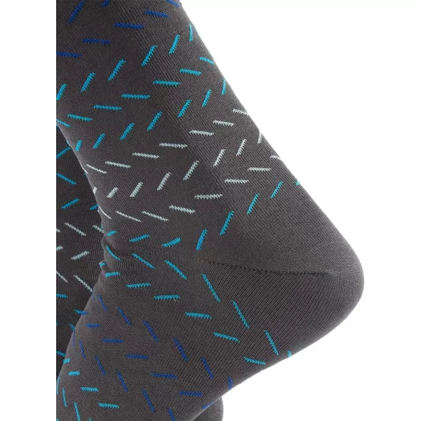 CALZITALY 2 Pairs Mens Suit Casual Socks  Patterned Striped Socks  Blue and Grey  810 10512  Made in ItalyCALZITALY 2 Pairs Mens Suit Casual Socks  Patterned Striped Socks  Blue and Grey  810 10512  Made in Italy