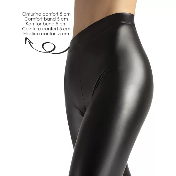 CALZITALY Fleeced Line Faux Leather Pants  Black  XS S M L XL  Made in ItalyCALZITALY Fleeced Line Faux Leather Pants  Black  XS S M L XL  Made in Italy