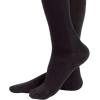imageCOTTON COMPRESSION SOCKS  FLIGHT TRAVEL SOCKS  1416 mmHg  BLUE GREY BLACK  S M L XL XXL  ITALIAN SOCKS Black